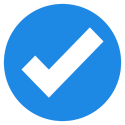 Eo circle blue white checkmark.png